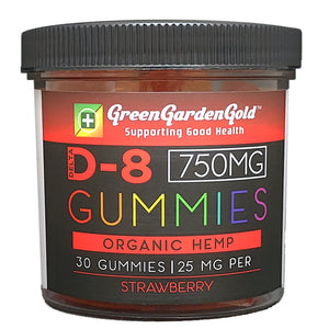 Delta-8 THC Gummies - Strawberry
